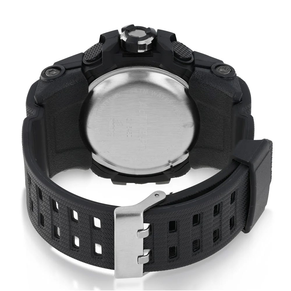 Active Pro 1545D Digital Black Silver Sports Watch - Image 2