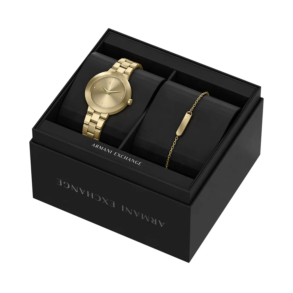 Armani Exchange Jackie AX7177SET with ID Bracelet - Image 7