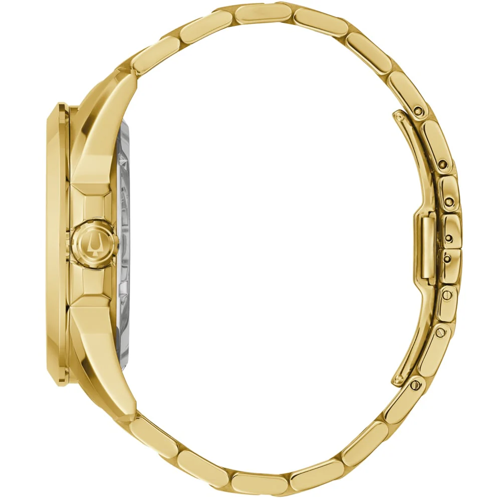 Bulova 97A162 Gold Tone Mens Watch - Image 3