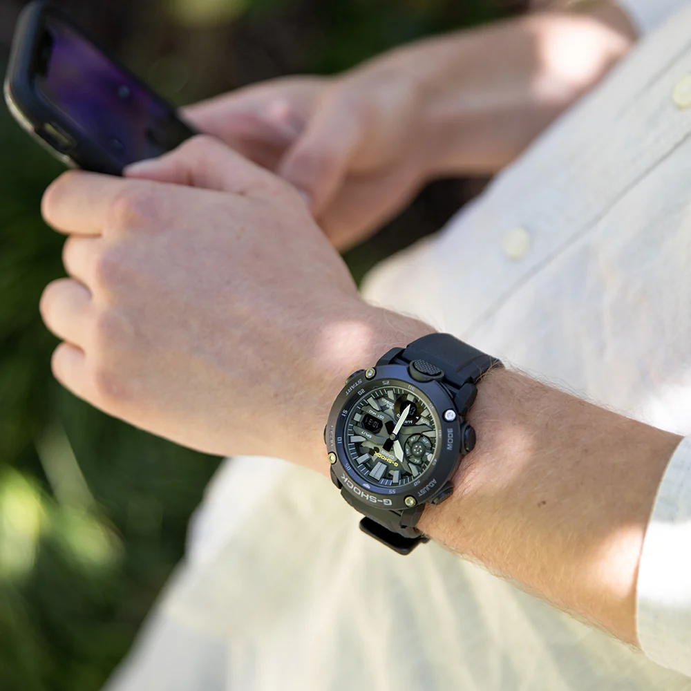Casio G-Shock Carbon Core Guard GA-2000SU-1ADR Mens Watch - Image 3