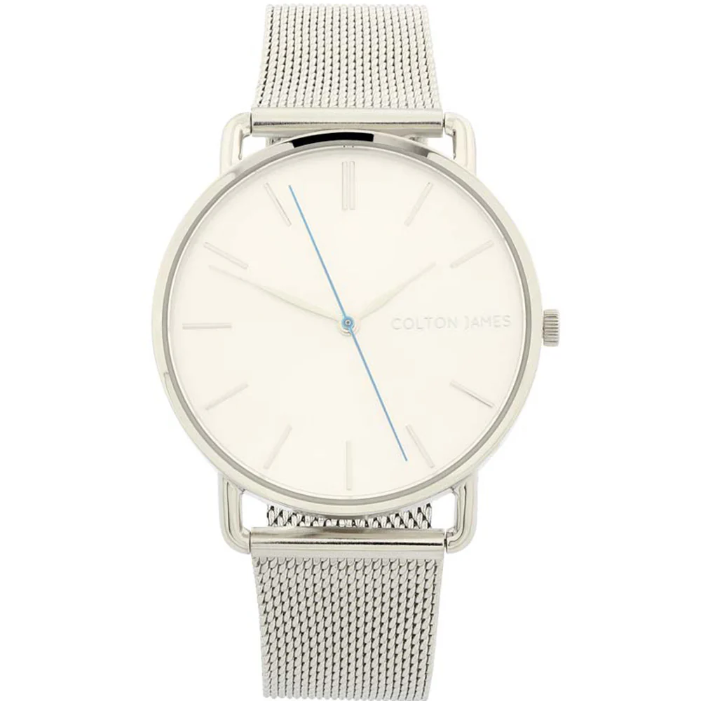 Colton James Eclipse Classic White Dial Silver Womans Watch
