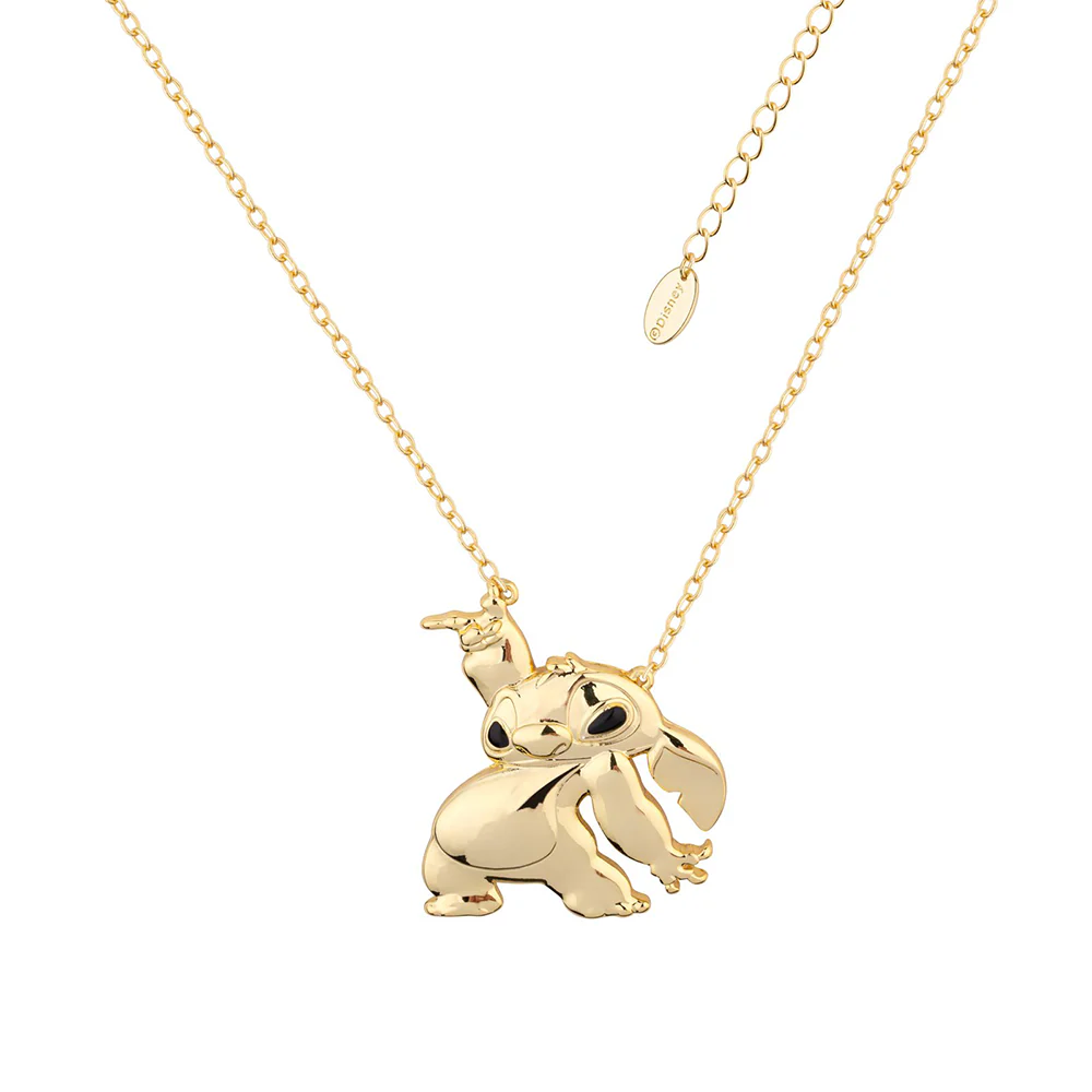 Couture Kingdom Disney Stitch Drop Stainless Steel Necklace