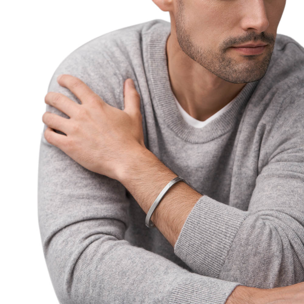 Fossil Stainless Steel Jewelry Cuff Bangle - Image 9