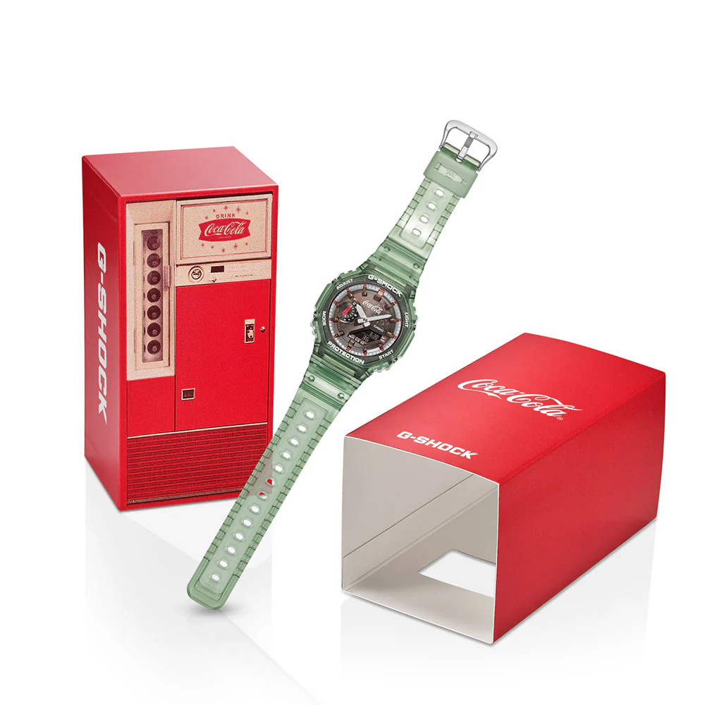 G-Shock Coca Cola 140th Anniversary Collab GA2100CC-3A Limited Edition - Image 10