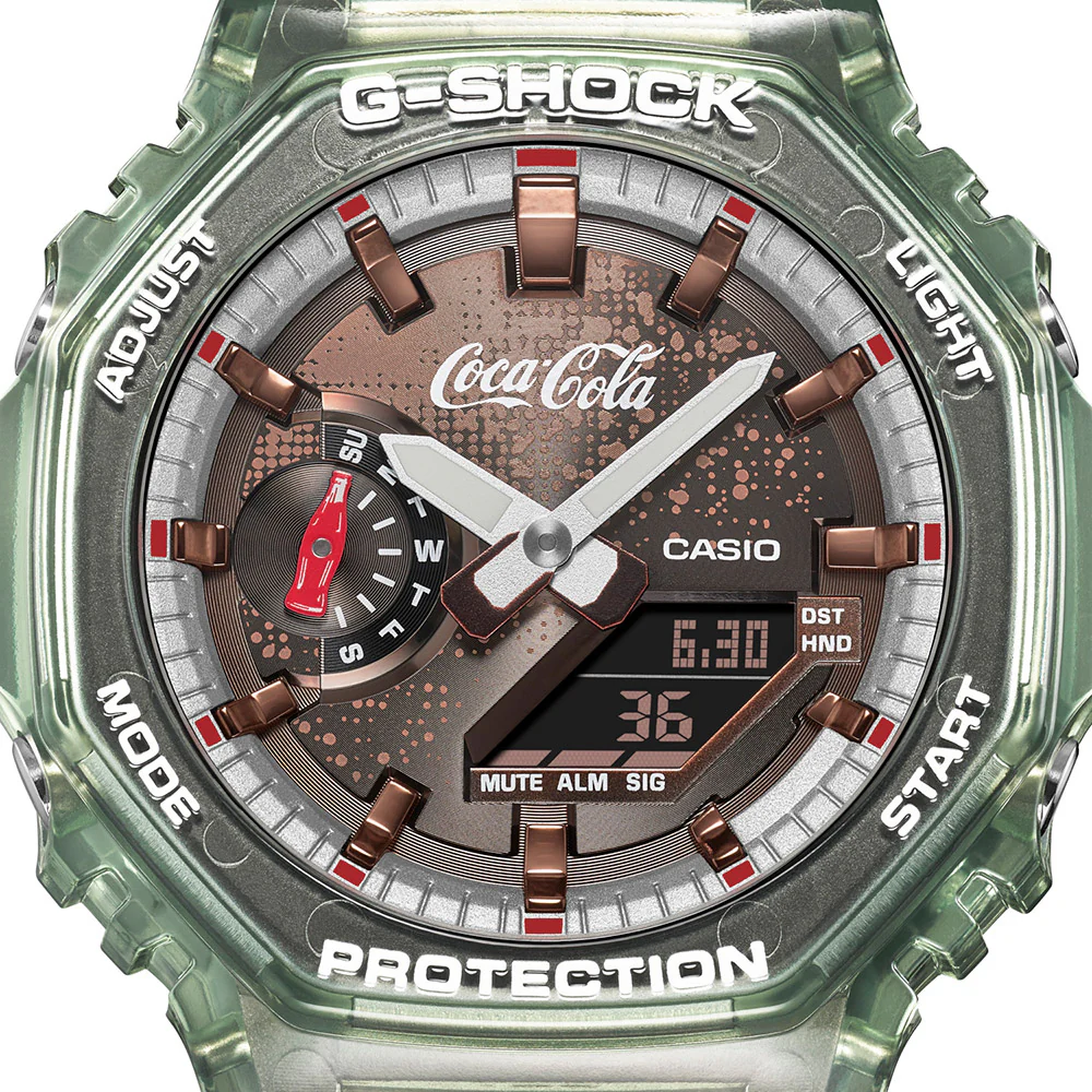 G-Shock Coca Cola 140th Anniversary Collab GA2100CC-3A Limited Edition - Image 3