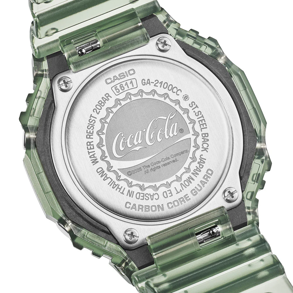 G-Shock Coca Cola 140th Anniversary Collab GA2100CC-3A Limited Edition - Image 5
