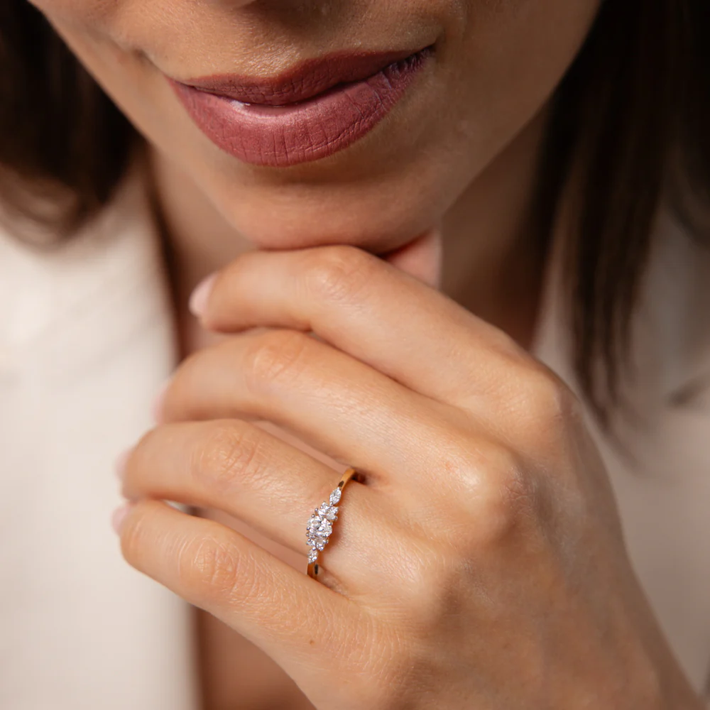 Luminesce Lab Grown 0.40 Carat Diamond Ring in 9ct Yellow Gold - Image 4