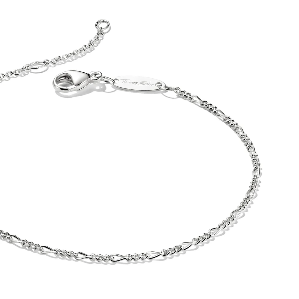 Thomas Sabo CC Connect Figaro Chain Bracelet - Image 2
